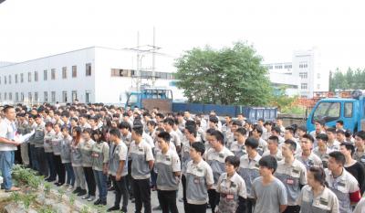 钣金事业部起劲响应招呼，，，，，召开全事业部“清静活动月”发动大会