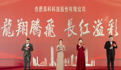龙翔腾飞喜迎春，，，，，，，长红溢彩抖精神——合肥万利2024年会盛典